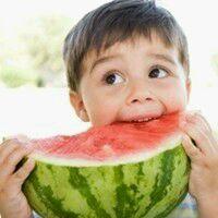 儿童情侣头像吃瓜